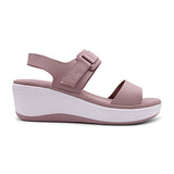 Ladies' Comfit MOTION V-2 Platform Low-Heeled Belt Sandal