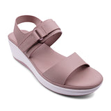 Ladies' Comfit MOTION V-2 Platform Low-Heeled Belt Sandal