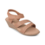 BATA (WOMEN) VIOLET LADIES CHAPPALS WEDGE SANDAL