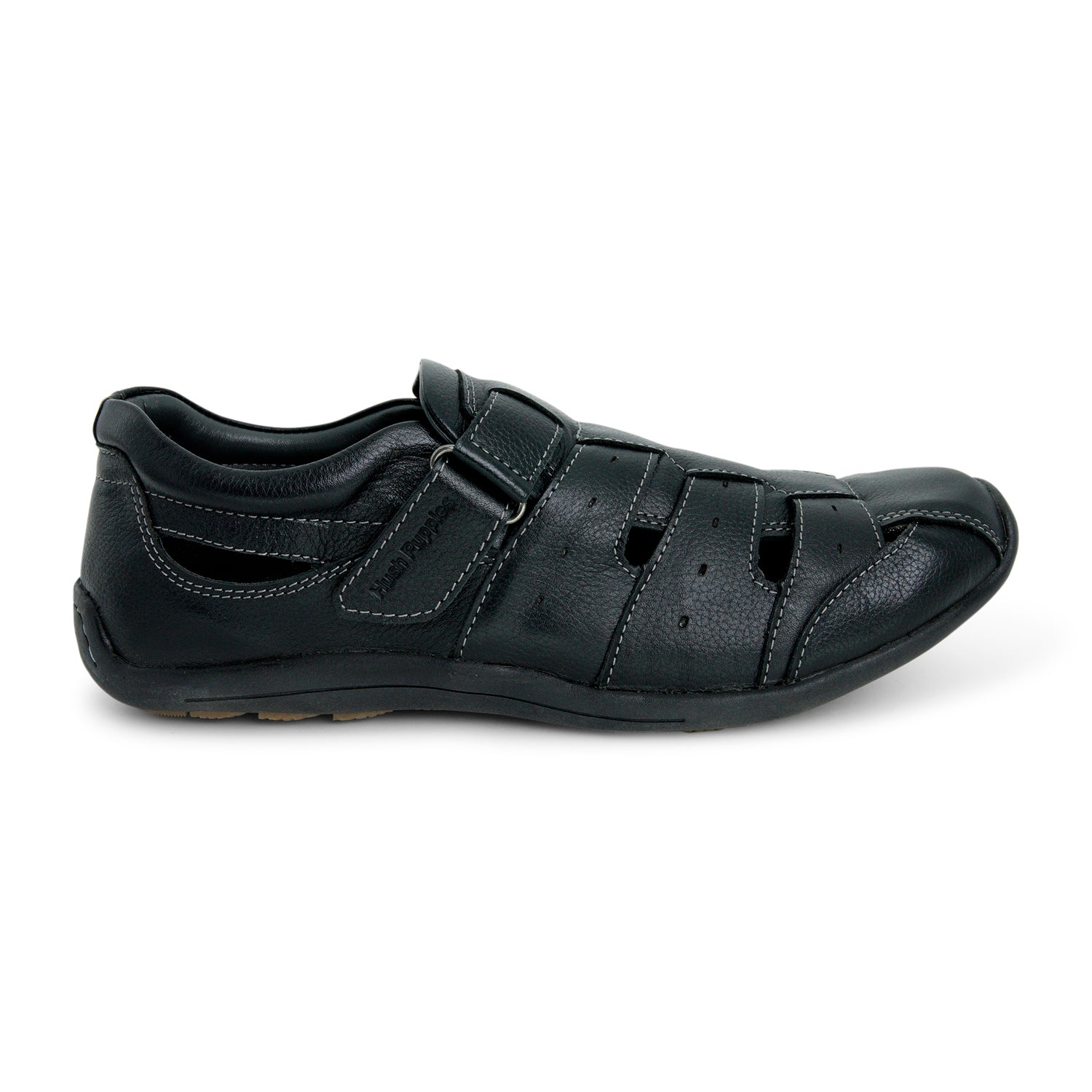 Hush puppies best sale black sandals