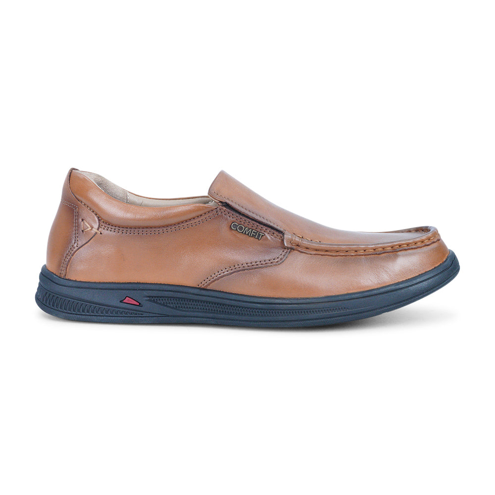 Brown Bata Men Loafer Shoes
